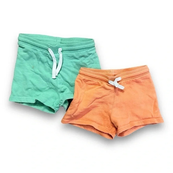 H&M | Bundle of Toddler Shorts (18 mos) 🧡💚 - Picture 1 of 7